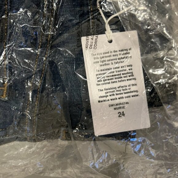 Anthropologie Joe’s Jeans Women’s Skinny Jeans Flawless Charlie High Waist Dark - Picture 15 of 16